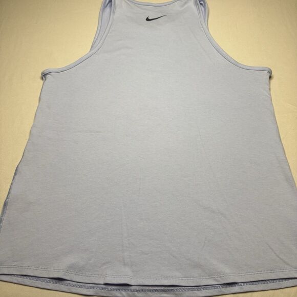 The Nike Tee Size Medium DRI-FIT Tank Athletic Fit Light Blue Running Tennis Gym - Picture 5 of 9